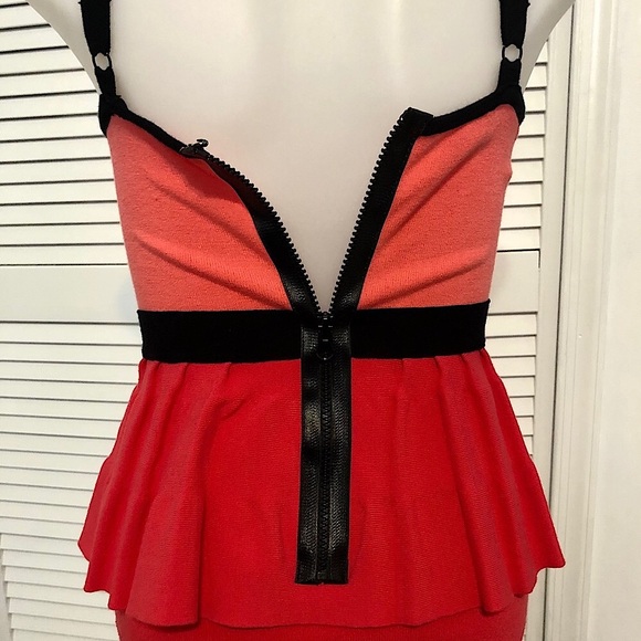 NWOT Bebe pink peplum dress - Picture 13 of 16